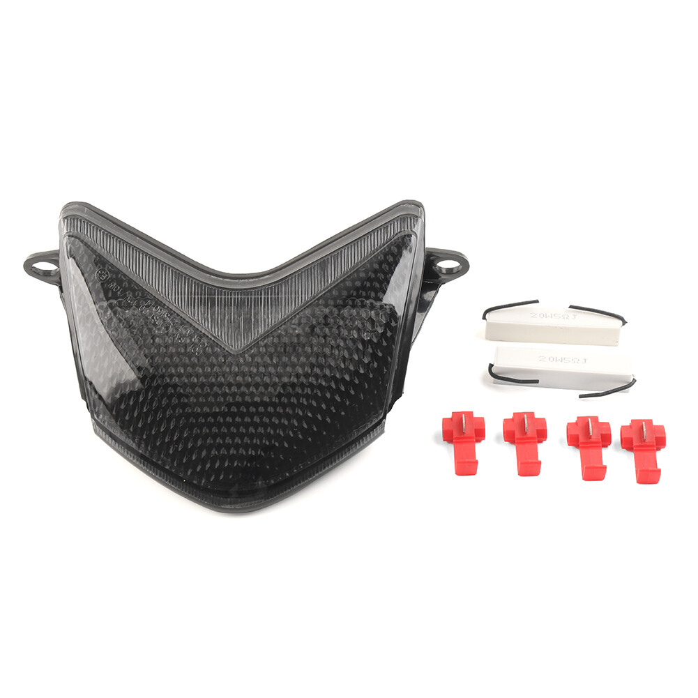 LED Taillight w/ Turning Signal Lamp Smoke Fit KAWASAKI