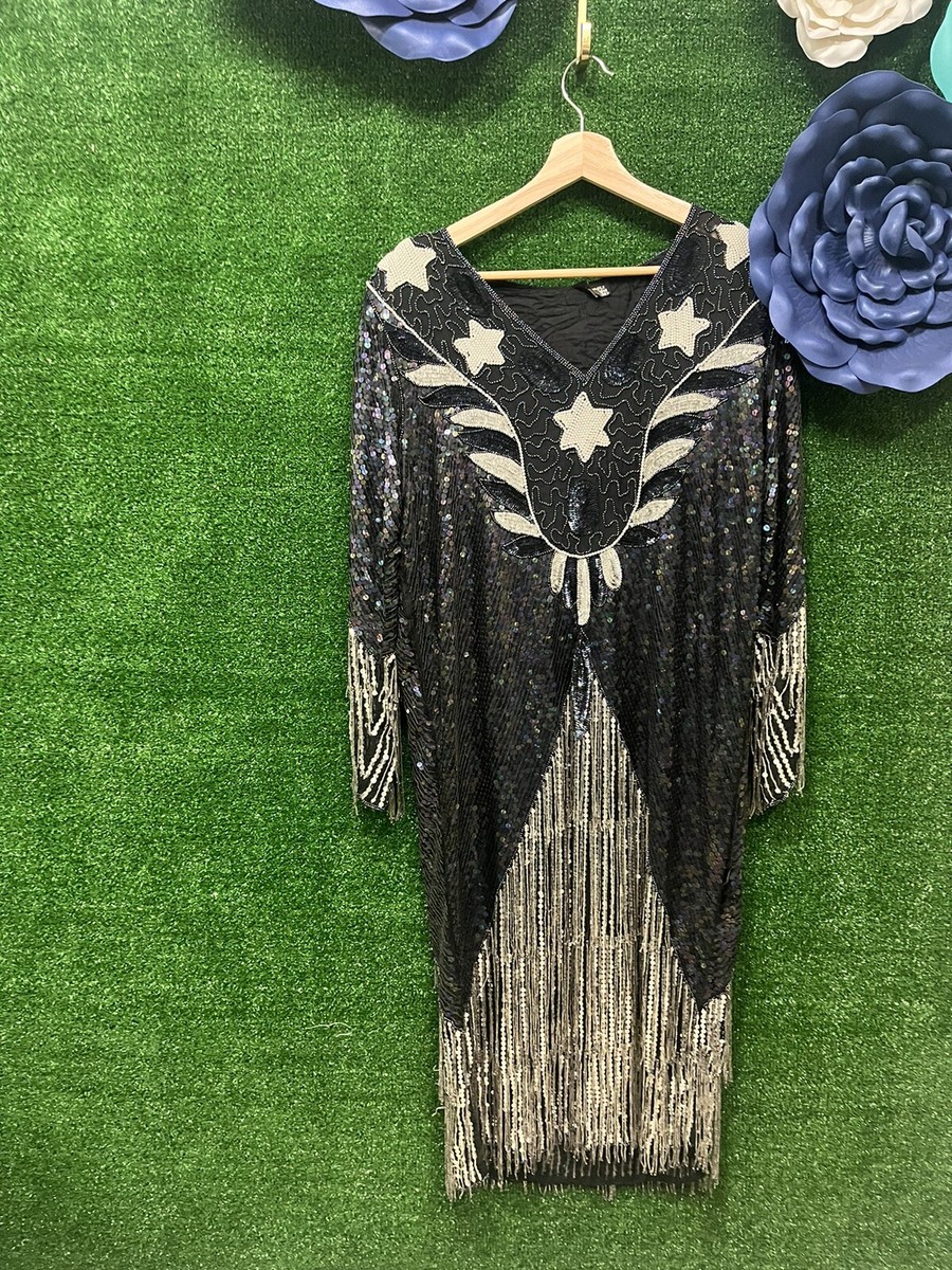 beaded star dress Amarra 88613