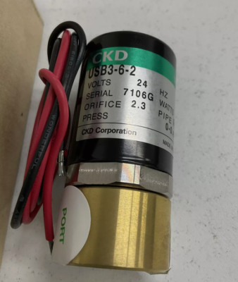 1pcs brand-new CKD solenoid valve USB3-6-2-DC24V
