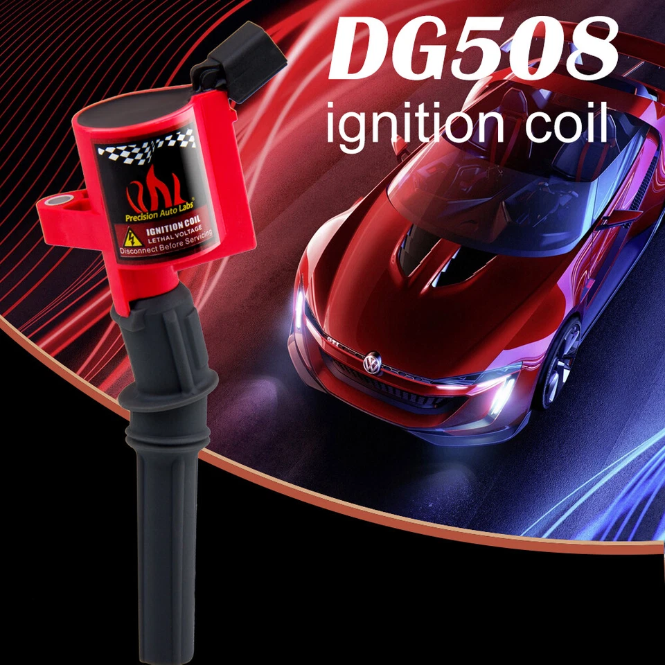 Juego de 10 bobinas de encendido para Ford F-150 F-250 F-350 Super Duty 6.8 6.0L V8 DG508 Foto 2 de 4