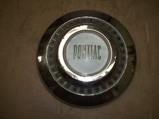 55 56 57 Pontiac Hubcap Rim Center Lug Hub Cap Cover Poverty Dog Dish 10 Used