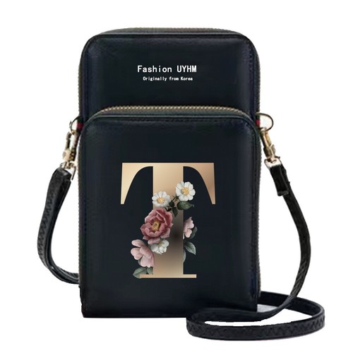 Women PU Leather Cross Body Phone Bag,Touch Screen CellPhone Bag Wallet Purse - Picture 28 of 34