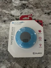 Aduro Aqua Sound Bluetooth Water Proof  Shower Speaker w/ Convenient Music