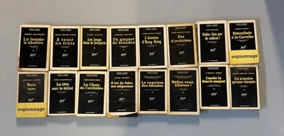 Lot de 16 livres • SÉRIE NOIRE Gallimard - Photo 1/2