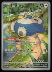 Snorlax 051 Scarlet & Violet Promo Holo Black Star Promo