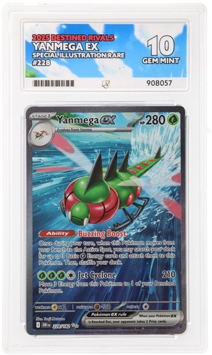 Yanmega ex graded ACE 10 for sale on eBay