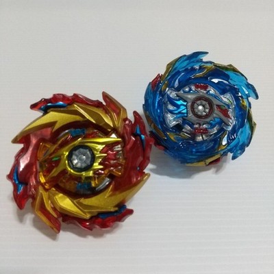 Helios Volcano.King ZN'+Z Hyperion Burn.Super XC'+X Beyblade Burst Used