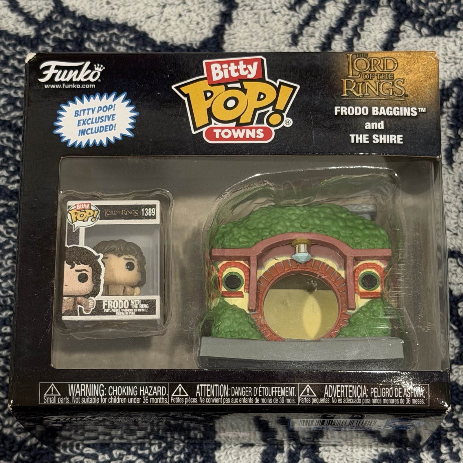 Funko Bitty Pop Town: The Lord of The Rings - Frodo Baggins en La Coma - Geeky&Gifts Funko Bitty Pop Town: The Lord of The Rings - Frodo Baggins en La Coma - Geeky&Gifts