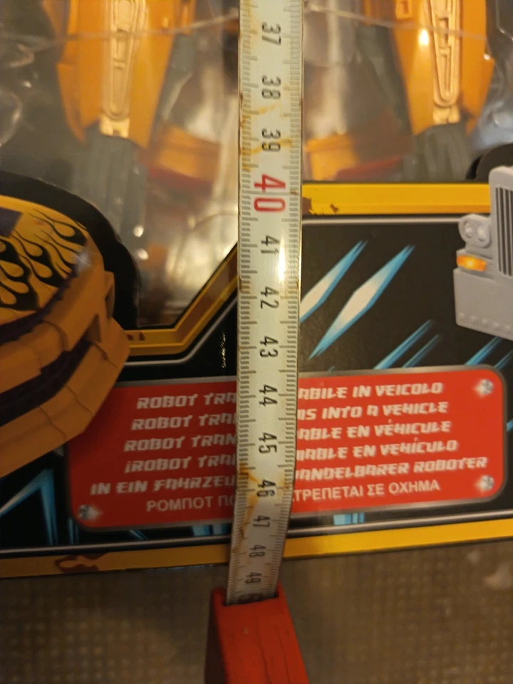 Transformers bumblebee wtoy auto giocattolo scatola 48×33 mai aperta - Immagine 4 di 4