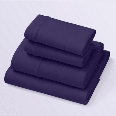 Purple SoftStretch Sheets, Full Size