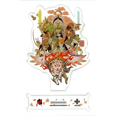 Key Visual Acrylic Stand Okami HD x Capcom Bar Shopping Bonus Japan V240