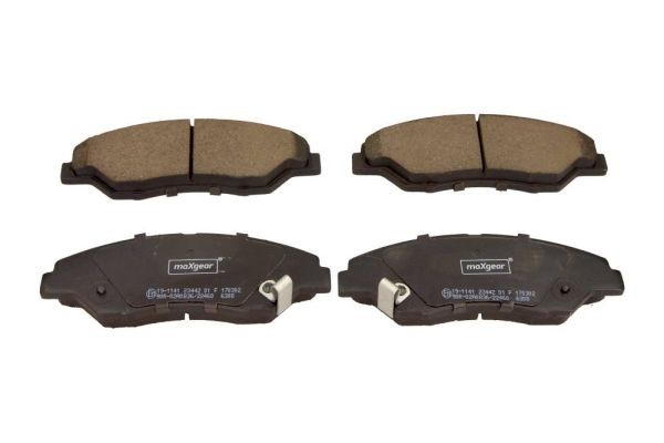 Maxgear Bremsbelagsatz, Scheibenbremse 19-1141 FüR Kia-image