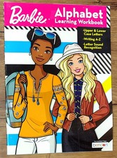 NEW BARBIE Alphabet learning workbook