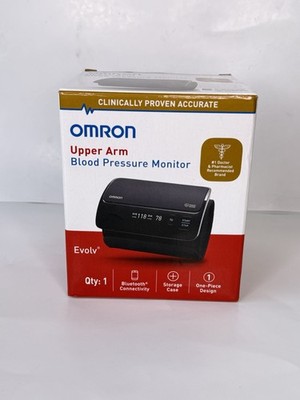 OMRON Evolv HEM-7600T Bluetooth Upper Arm Blood Pressure Monitor