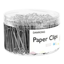 Silver Jumbo Paper Clips, 270pcs 2 Inch 50 mm Paper Clip, Large Paperclips ...