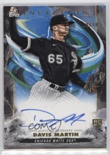 2023 Inception Base Rookie and Emerging Stars Blue 9/10 Davis Martin Auto 2x4