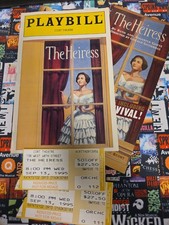 The Heiress Playbill Sep 1995 - Cherry Jones,...