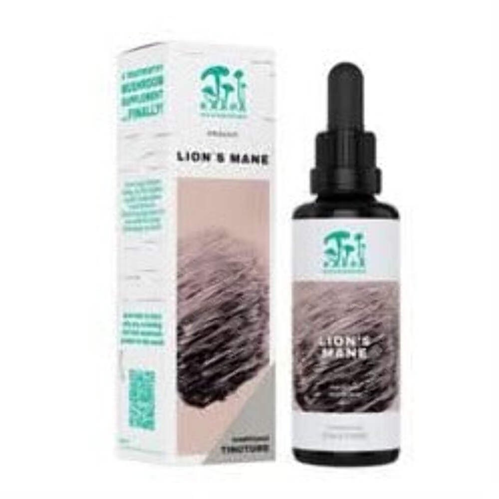 Kaapa Mushrooms Lion's Mane Mushroom Organic Extract Tincture - 50ml WP - Image 2