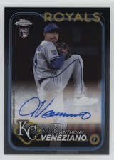 2024 Topps Chrome Rookie Auto Anthony Veneziano #RA-AV Auto 0us8