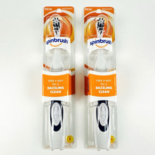 2 Pack of Arm  Hammer Spinbrush Battery Powered Toothbrushes Soft Bristle NEW