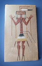 Navajo Healing God Sand Painting~ Native Amer...