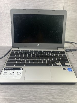 HP Chromebook 11-v010wm 11.6'' Laptop Gray/Black HD Dual Core | For Parts