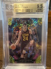 2022-23 Select Premier Cosmic Walker Kessler Rookie SSP Jazz  Beckett 9.5