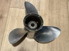 Johnson Evinrude OMC 384142 Stainless Steel 3 Blade Prop 13 X 19 - Used