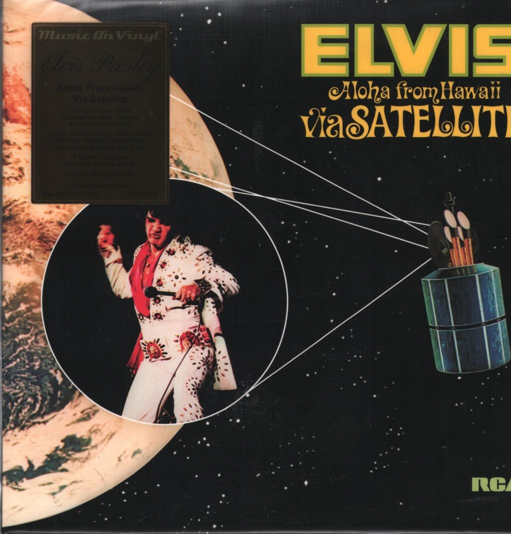 Elvis Presley Aloha From Hawaii Via Satellite 4 LP vinyl Europe Music On Vinyl