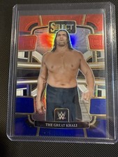 2024 WWE Select Red & Blue Prizm The Great Khali