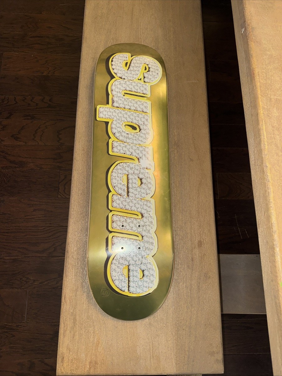 Supreme Bling Box Logo Skateboard Deck SS22 | eBay