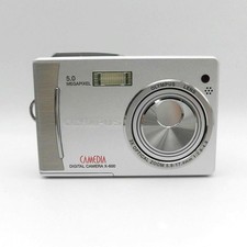 OLYMPUS CAMEDIA X-600 Silver Digital Camera Excellent Condition