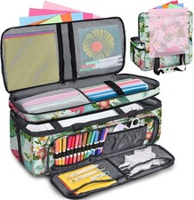 Double-Layer Carrying Case for Cricut Maker, Maker 3, Explore Air 2, Explore 3