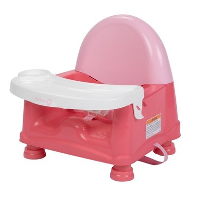 Easy Care Swing Tray Toddler Feeding Booster Seat with Removable Tray