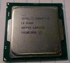 Intel Core i3-6300 processor