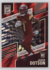 2022 Panini Donruss Elite Rookies Aspirations Shimmer 27/499 Jahan Dotson 1gh7