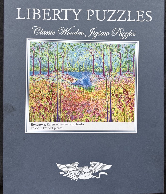 Liberty Wooden Puzzle. Yanapuma.  500 Pieces.