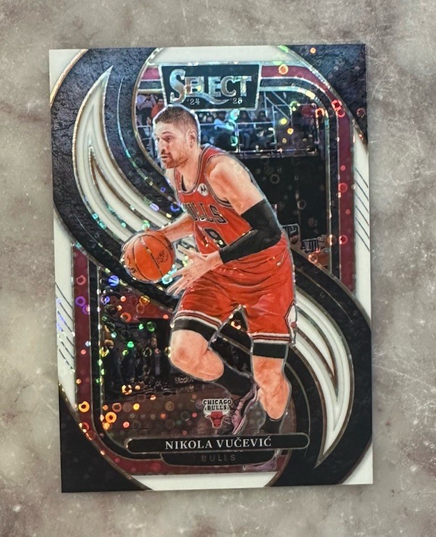 2024-25 Panini Select - Premier Level Nikola Vucevic #117 White Disco Prizm /75