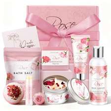 Gifts for Women, Birthday Gifts for Women, Bath and Body Gift Basket Mothers Day