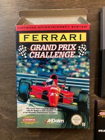 Ferrari Grand Prix Challenge - Nintendo NES - PAL-B - OVP - CIB - NOE- Acclaim