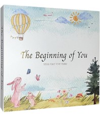 Baby Book, Keepsake Baby Memory Book Unisex First 5 Years