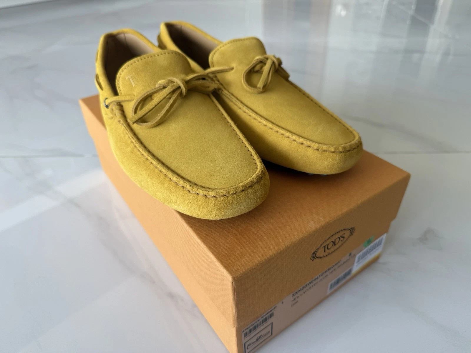 Tod’s Laccetto Mocassino Driver Mocassino Gommini Uomo 8 UK Nuovo