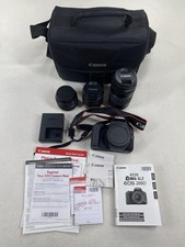 Canon EOS Rebel SL2 24.2 MP DSLR Camera EF-S 75-300mm Lens Costco Package Deal
