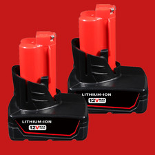 2Pack 7.8Ah Battery For Milwaukee for M12 LITHIUM Extended Capacity 48-11-2460