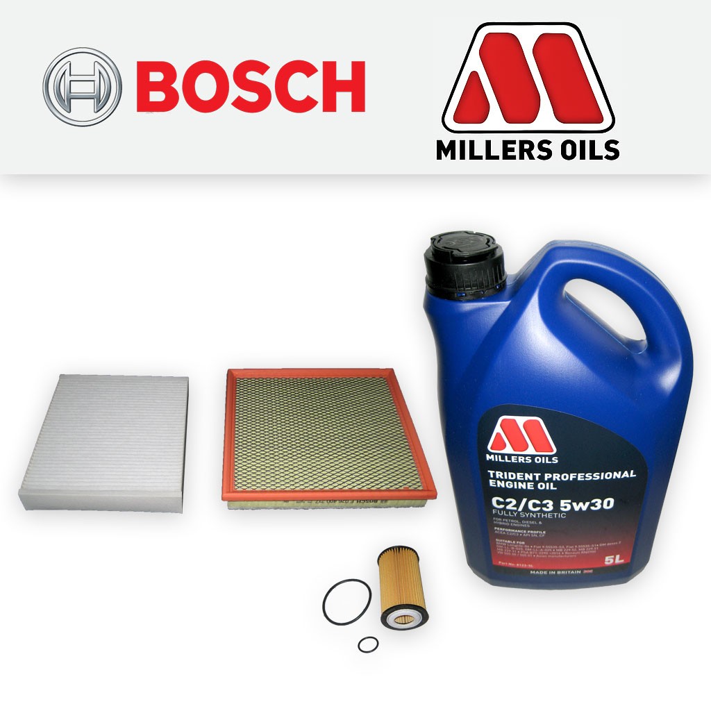 SERVICE KIT for VAUXHALL ASTRA J MK6 1.6 TURBO A16LET OIL AIR CABIN FILTERS +OIL