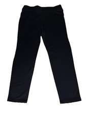 Women  s Columbia Black Fleece Lined Pull On Pants XL Warm Cozy