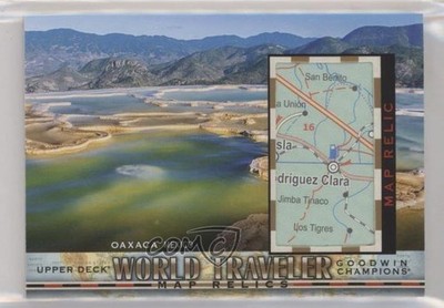 2019 Upper Deck Goodwin Champions World Traveler Map Relics Oaxaca Mexico 0zu