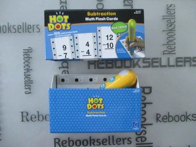 Educational Insights Hot Dots Math Flash Cards- Subtraction