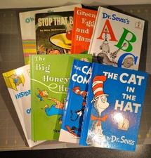 Dr. Seuss Beginner Books Hardcover Lot Of 8, Cat in the Hat, Berenstain Bears