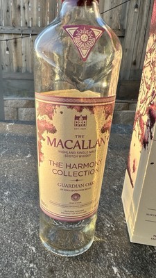 Macallan Harmony Gaurdian Oak Empty Bottle and Box